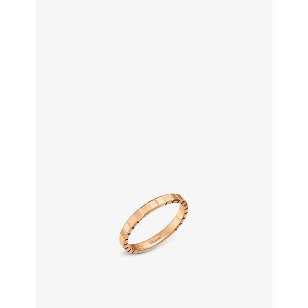 Chopard Ice Cube 18ct rose-gold ring