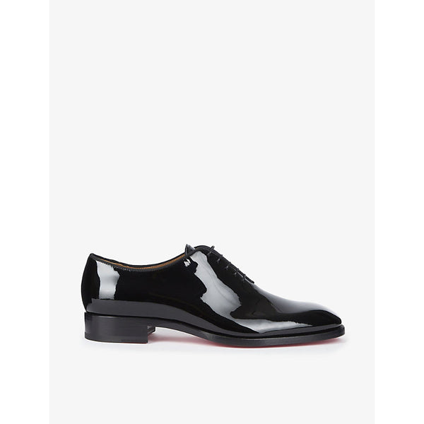 Christian Louboutin Corteo flat patent gg black | CHRISTIAN LOUBOUTIN