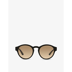 Giorgio Armani AR8146 panthos-frame bio-acetate and crystal sunglasses