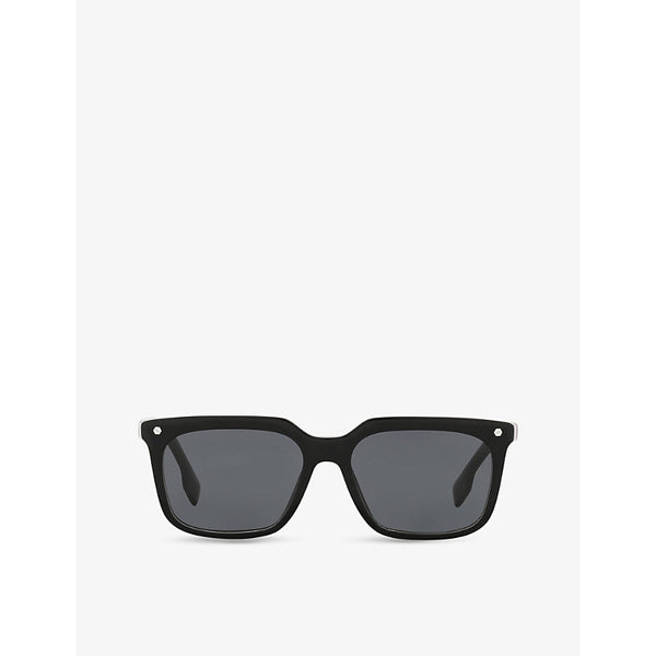  Burberry BE4337 rectangle-frame acetate sunglasses