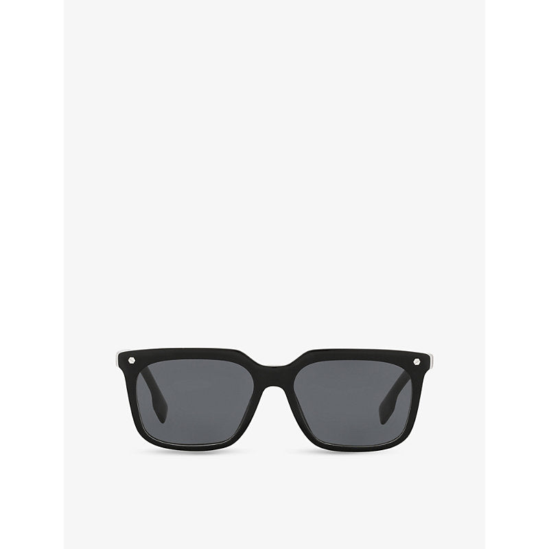  Burberry BE4337 rectangle-frame acetate sunglasses