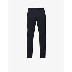  Polo Ralph Lauren Belted tapered stretch slim-fit stretch-cotton chino trousers