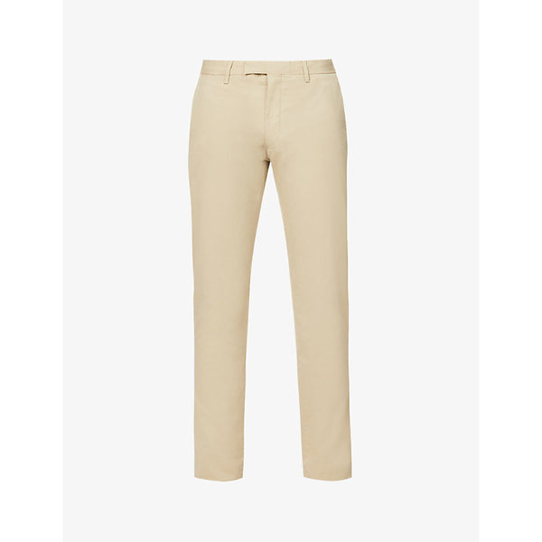  Polo Ralph Lauren Belted tapered stretch slim-fit stretch-cotton chino trousers