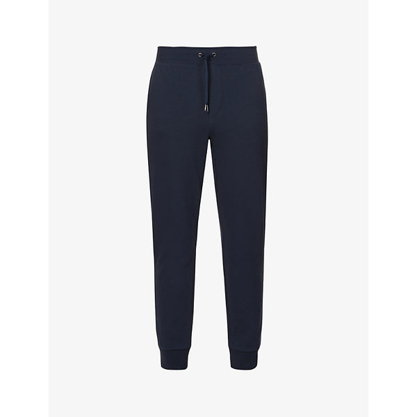 Polo Ralph Lauren Double-knit tapered stretch-cotton and recycled-polyester blend jogging bottoms