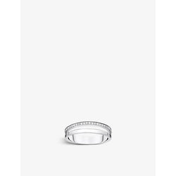 Womens Thomas Sabo Open sterling-silver and zirconia ring