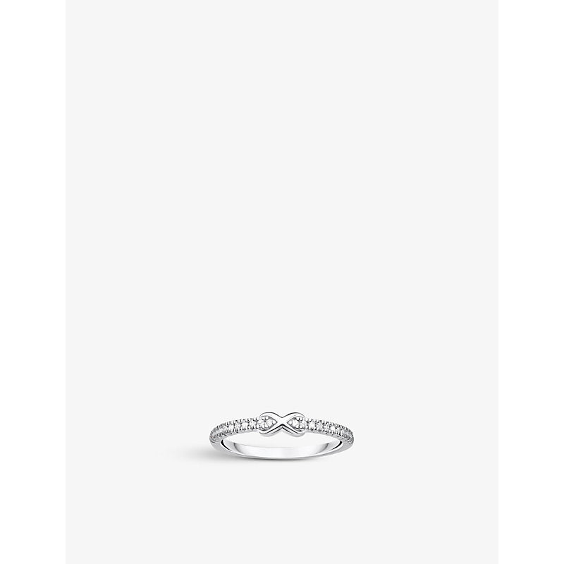  Thomas Sabo Infinity sterling-silver and zirconia ring