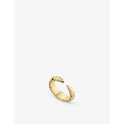 Shaun Leane Arc yellow gold-plated vermeil ring