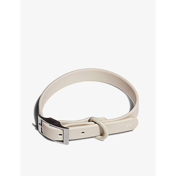 Wild One Logo-print matte dog collar