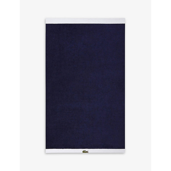 Lacoste Casual organic cotton bath sheet 90cm x 150cm