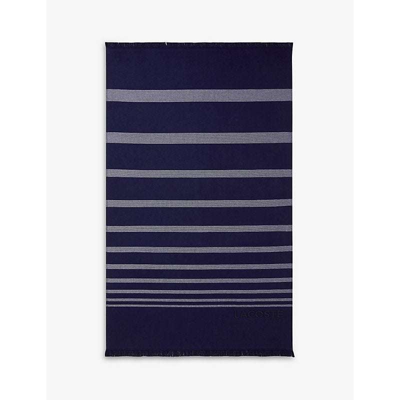 Lacoste Rythme organic cotton beach towel 100x160cm