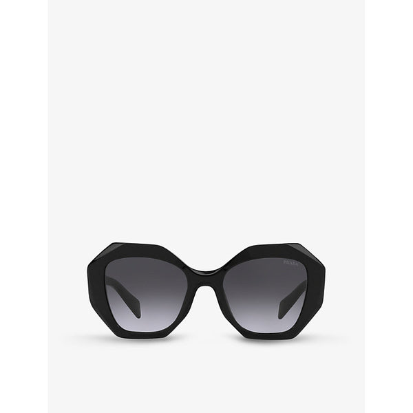 Prada PR16WS irregular-frame acetate sunglasses