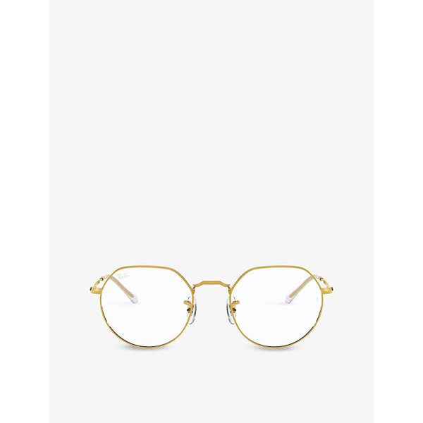  Ray-Ban RX6465 Jack circular-frame metal optical glasses