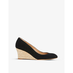 Lk Bennett Eevi wedge leather courts | Lk Bennett