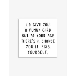 Central 23 I'd Give You a Funny Card… greetings card 14.5cm x 14.5cm