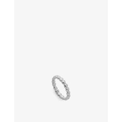 Monica Vinader Nura Teardrop recycled sterling-silver eternity ring