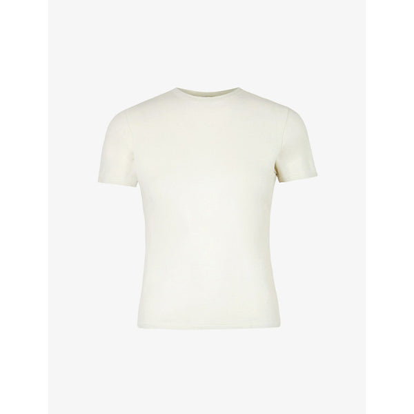 Skims Round-neck cotton-jersey T-shirt