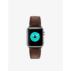 Mintapple Apple Watch top-grain leather strap