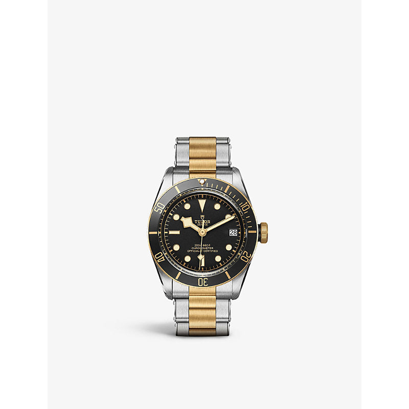 Tudor M79733N-0008 Black Bay 41 S&G stainless steel and 18ct yellow-gold automatic watch