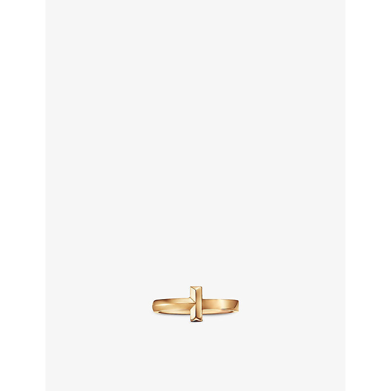 Tiffany & Co Tiffany T T1 Narrow 18ct yellow gold ring