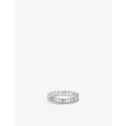  Apm Monaco Romance sterling silver and zirconia ring