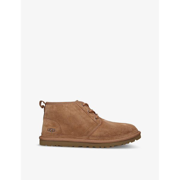 Ugg Neumel logo-debossed suede chukka boots