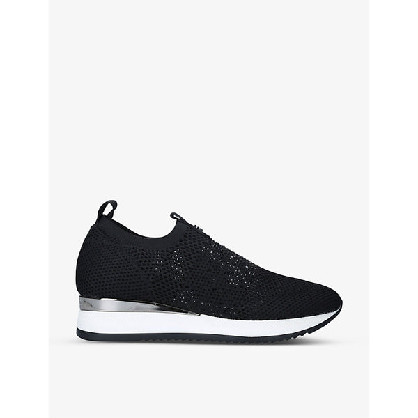 Carvela Janeiro embellished knit trainers