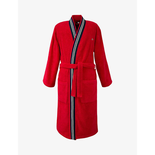  Lacoste Club organic cotton bathrobe