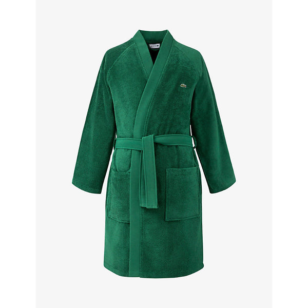  Lacoste Defile organic cotton bathrobe