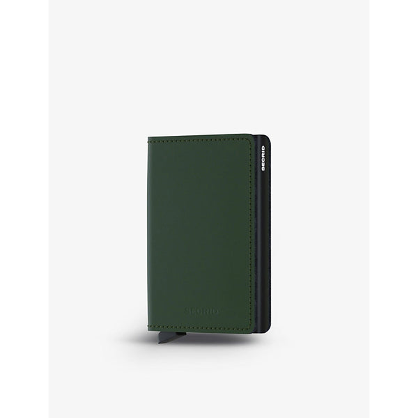 Secrid Slimwallet Matte leather and aluminium cardholder