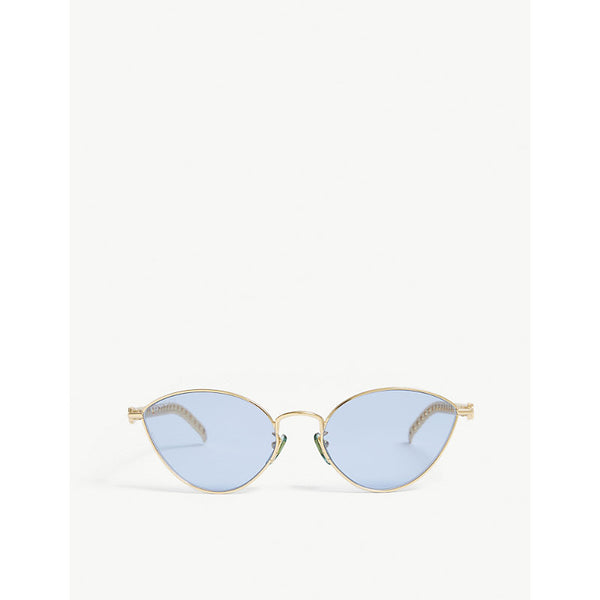  Gucci GG0977S metal cat-eye sunglasses