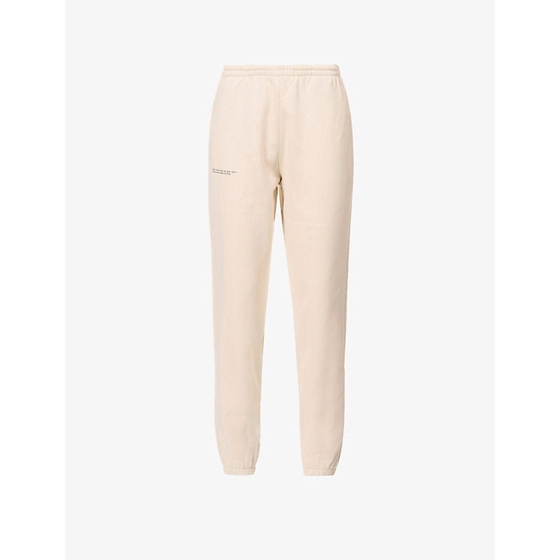  Pangaia 365 Signature mid-rise organic and recycled cotton-blend jogging bottoms