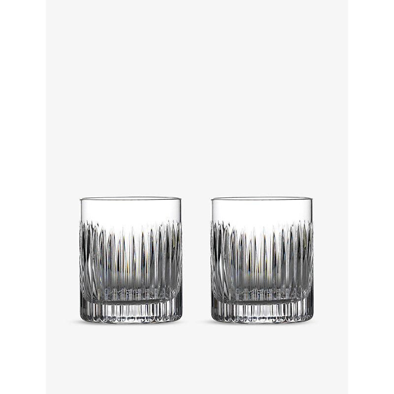 Waterford Aras whiskey glasses set of two