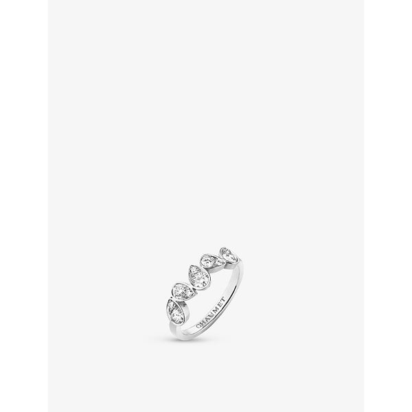 Chaumet Joséphine Ronde d'Aigrettes 18ct white-gold and 0.53ct brilliant-cut diamond ring