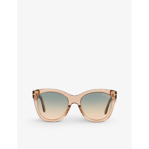 Tom Ford FT0870 Wallace cat-eye acetate sunglasses