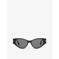  Bottega Veneta BV1002S cat-eye acetate sunglasses