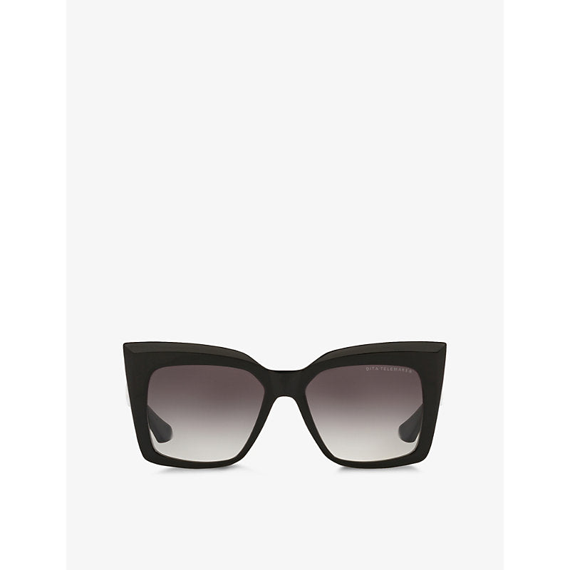  Dita DTS704-A-01-Z Telemaker square-frame acetate sunglasses