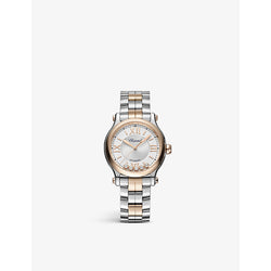 Chopard Happy Sport 278608-6002 18ct rose-gold, stainless steel and diamond automatic watch