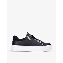 Carvela Junior Zip chunky-soled low-top faux leather trainers