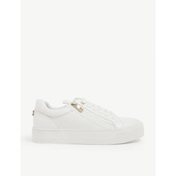 Carvela Junior Zip faux-leather trainers