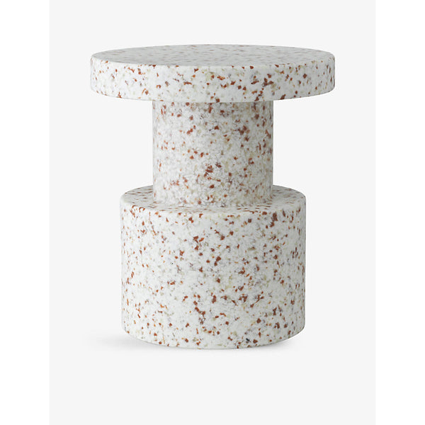 Normann Simon Legald Bit recycled LDPE stool 42cm x 36cm