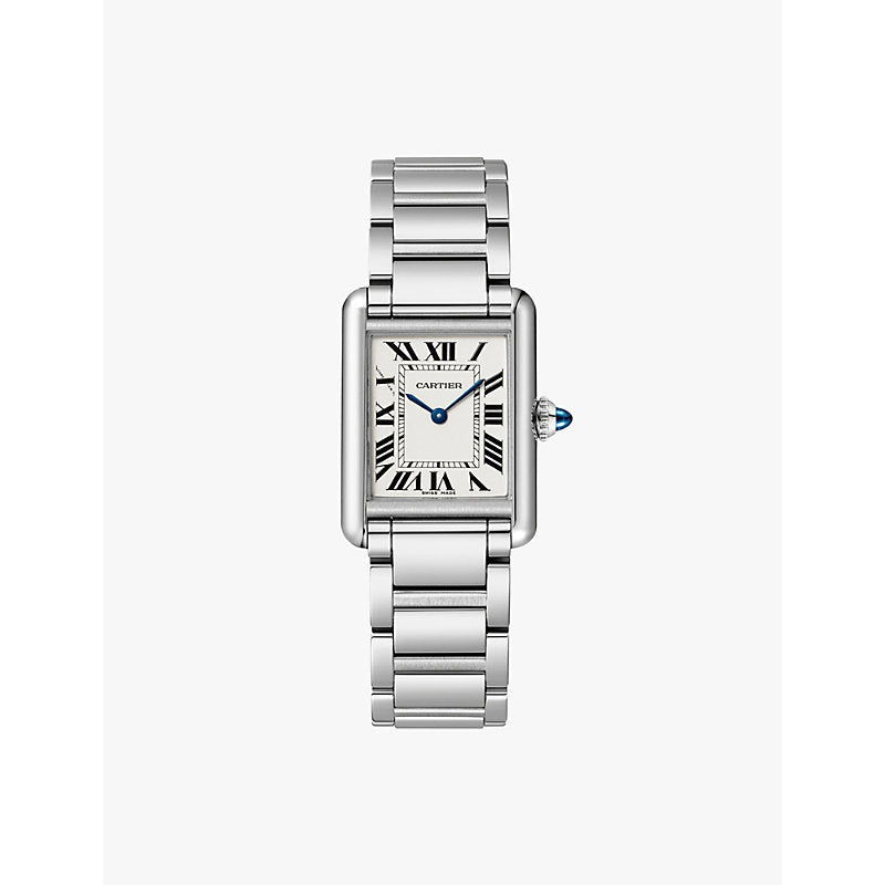 Cartier WSTA0051 Tank Must small stainless-steel quartz watch