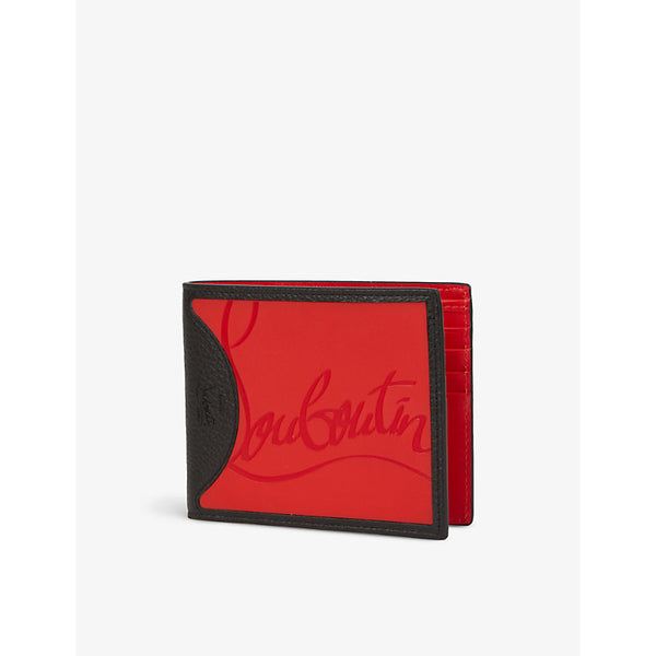 Christian Louboutin Coolcard logo-plaque leather bifold wallet