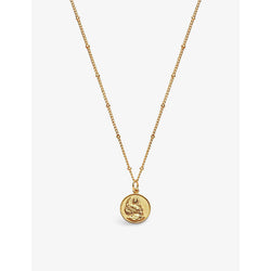 La Maison Couture With Love Darling #1 Abundantia 14ct yellow gold-plated vermeil sterling-silver necklace