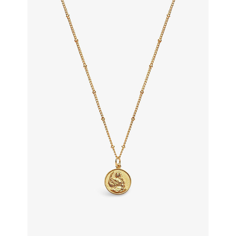 La Maison Couture With Love Darling #1 Abundantia 14ct yellow gold-plated vermeil sterling-silver necklace