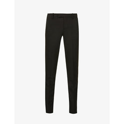  Zadig&Voltaire Prune Strass mid-rise woven trousers