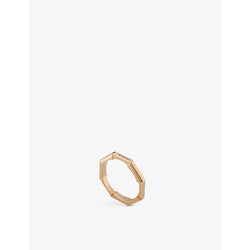 Gucci Link to Love 18ct rose-gold ring