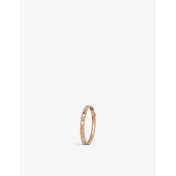 Van Cleef & Arpels Perlée Sweet Clovers 18ct rose-gold and 0.68ct brilliant-cut diamond bracelet