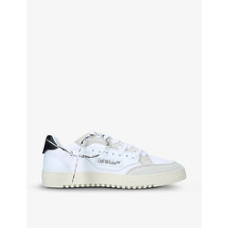 Off-White C/O Virgil Abloh Vulcanized 5.0 leather and textile trainers | Off-White C/O Virgil Abloh