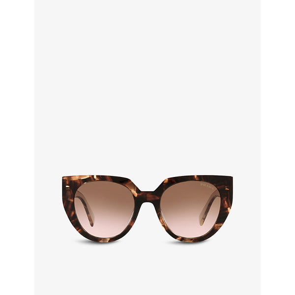 Prada PR 14WS cat eye-frame acetate sunglasses