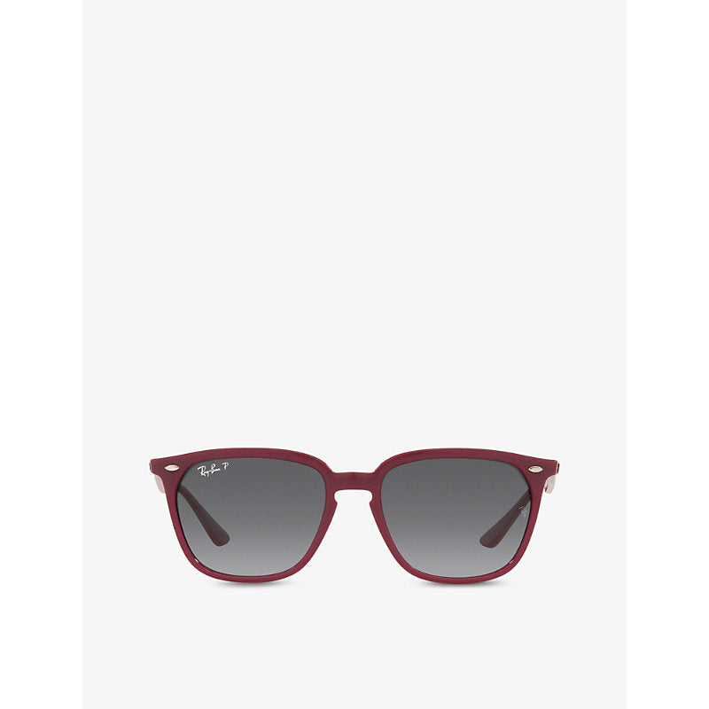  Ray-Ban RB4362 square-frame acetate sunglasses